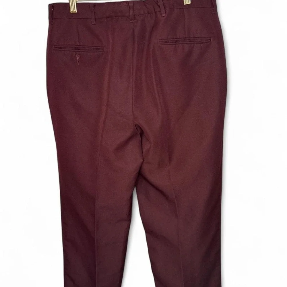 Brown/Burgundy‎ Trousers